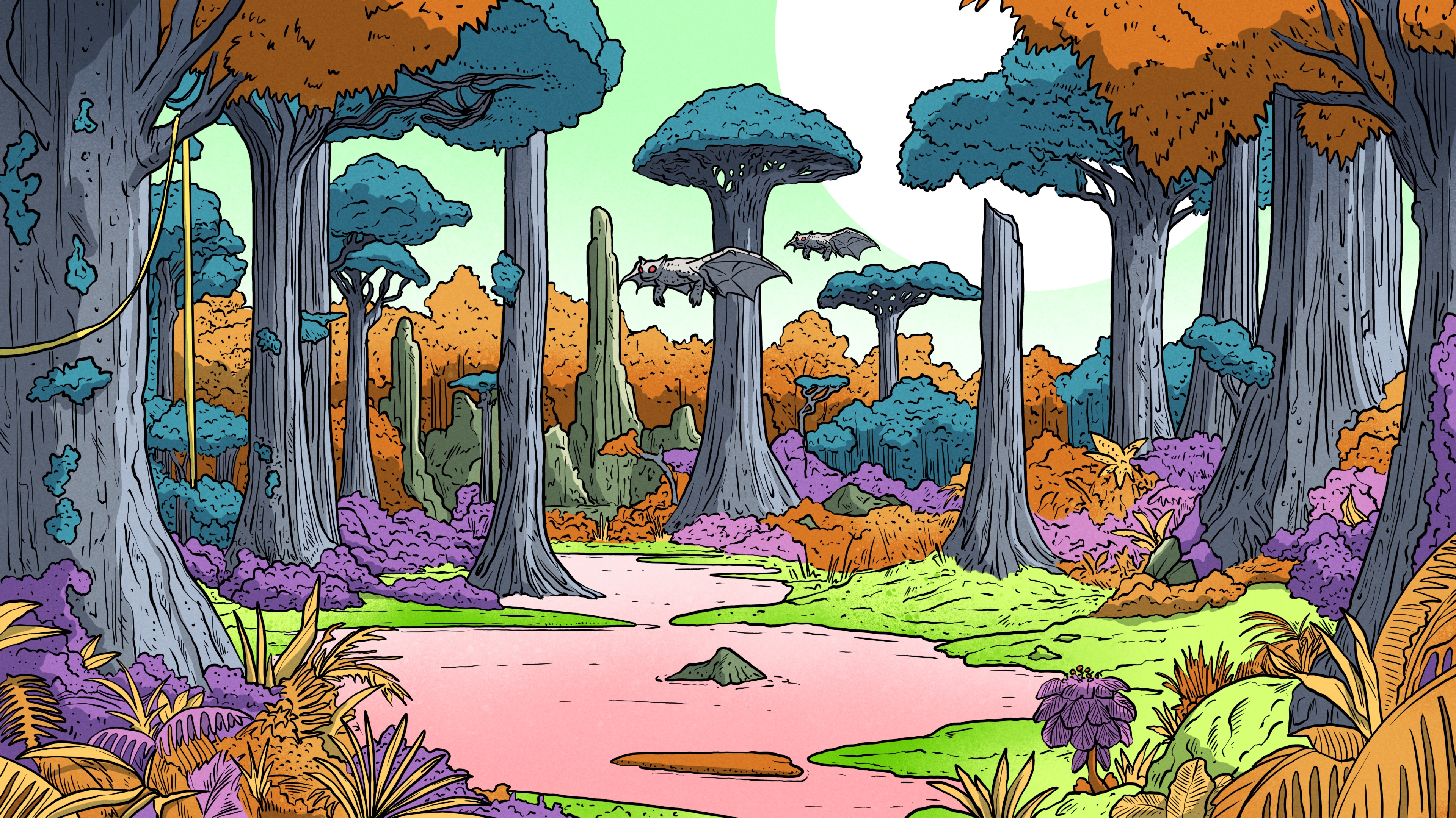The Swamplands of Alpha Draconis